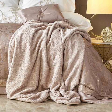 Karaca Home Mihrimah Roze 10-delige Trouwsset