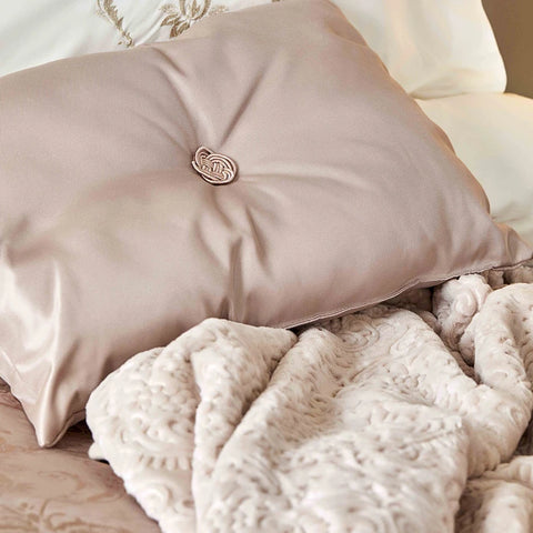 Karaca Home Mihrimah Roze 10-delige Trouwsset